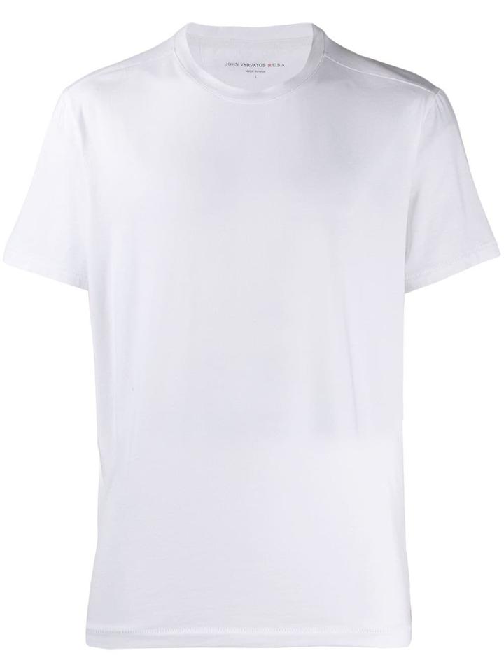 John Varvatos Star Usa Plain Relaxed-fit T-shirt - White