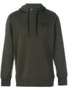 Y-3 Drawstring Hoodie - Green