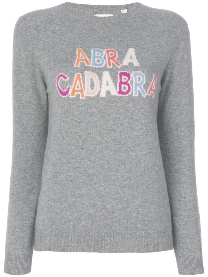 Chinti & Parker Cashmere Abracadraba Sweater - Grey