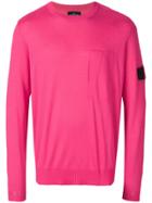 Stone Island Shadow Project Crew Neck Jumper - Pink & Purple
