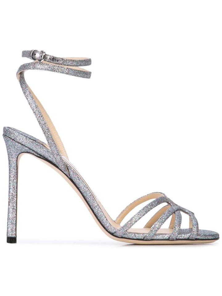 Jimmy Choo Mimi Sandals - Silver