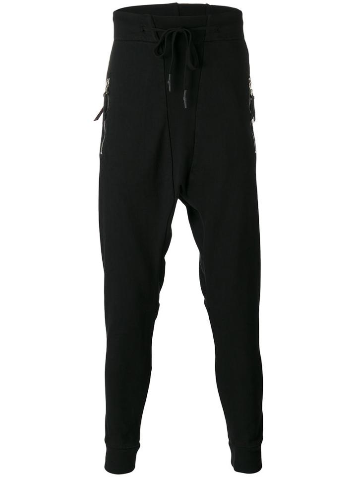11 By Boris Bidjan Saberi - Track Trousers - Men - Cotton - L, Black, Cotton