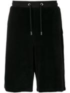 Blood Brother Elasticated Waist Velvet Shorts - Black