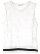 Guild Prime Sleeveless Lace Top - White