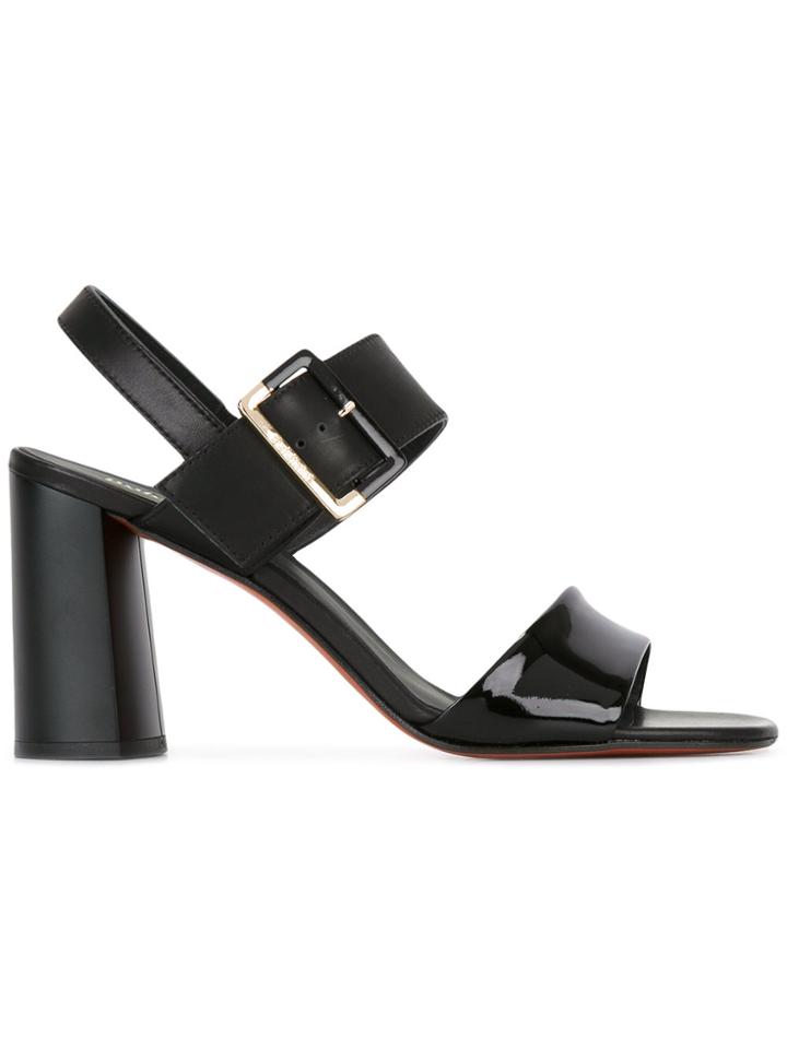 Baldinini Buckled Sandals - Black