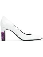 Bottega Veneta Bottega Veneta 522390vo310 9000 Bianco Leather - White