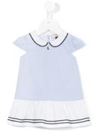 Armani Junior - Striped Dress - Kids - Cotton/polyamide/spandex/elastane - 12 Mth, Blue