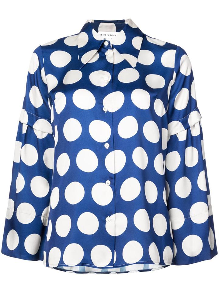 Robert Rodriguez Longsleeved Blouse - Blue