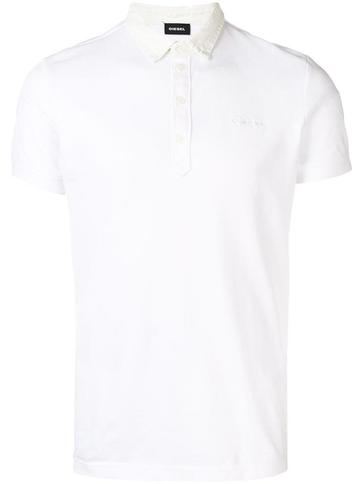 Diesel T-miles Polo Shirt - White