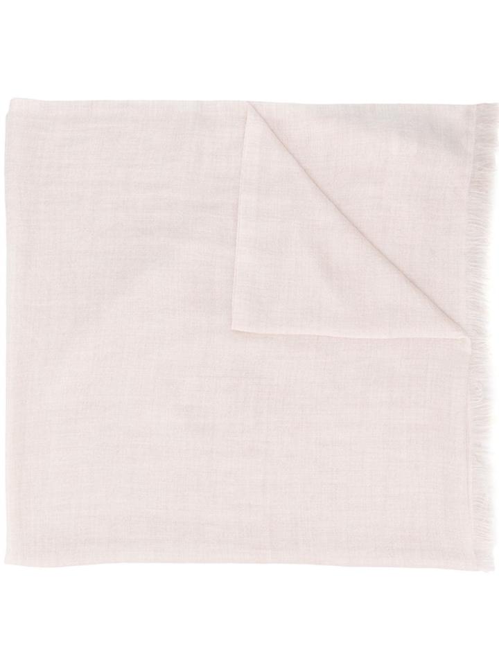 Brunello Cucinelli Frayed Scarf - Neutrals
