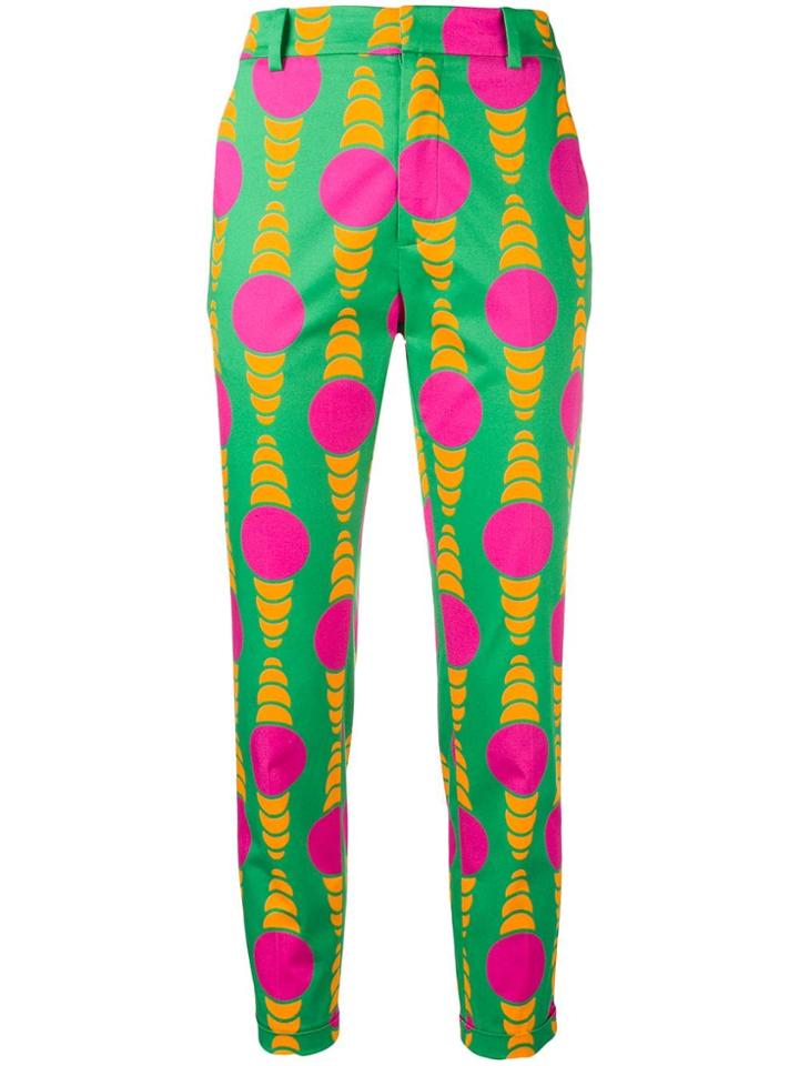 La Doublej Hip Capri Trousers - Green