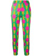 La Doublej Hip Capri Trousers - Green