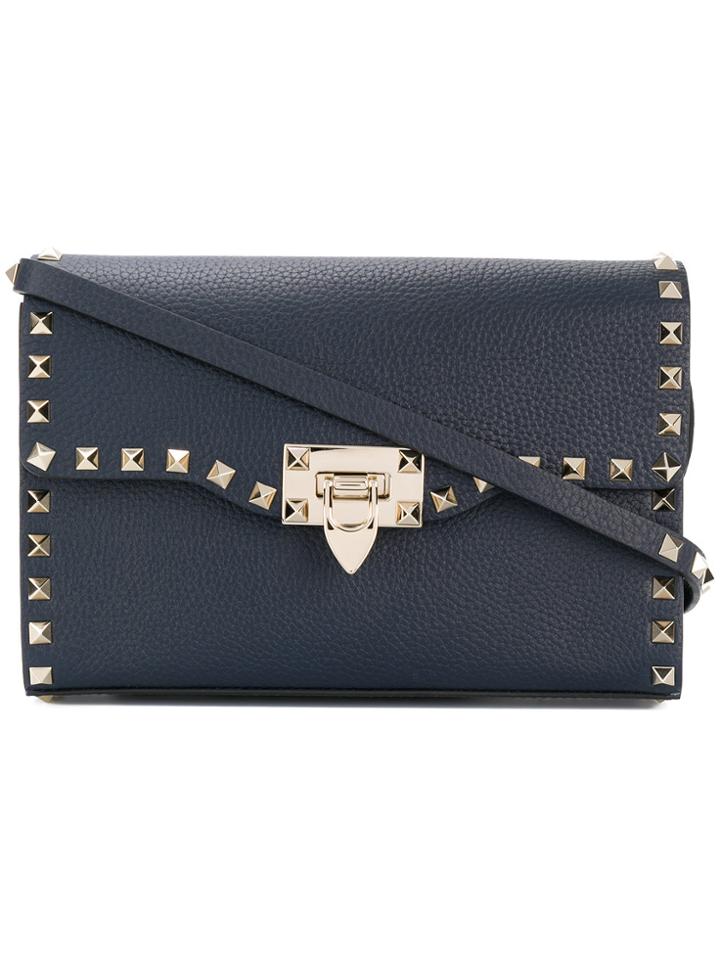 Valentino Valentino Garavani Free Rockstud Shoulder Bag - Blue