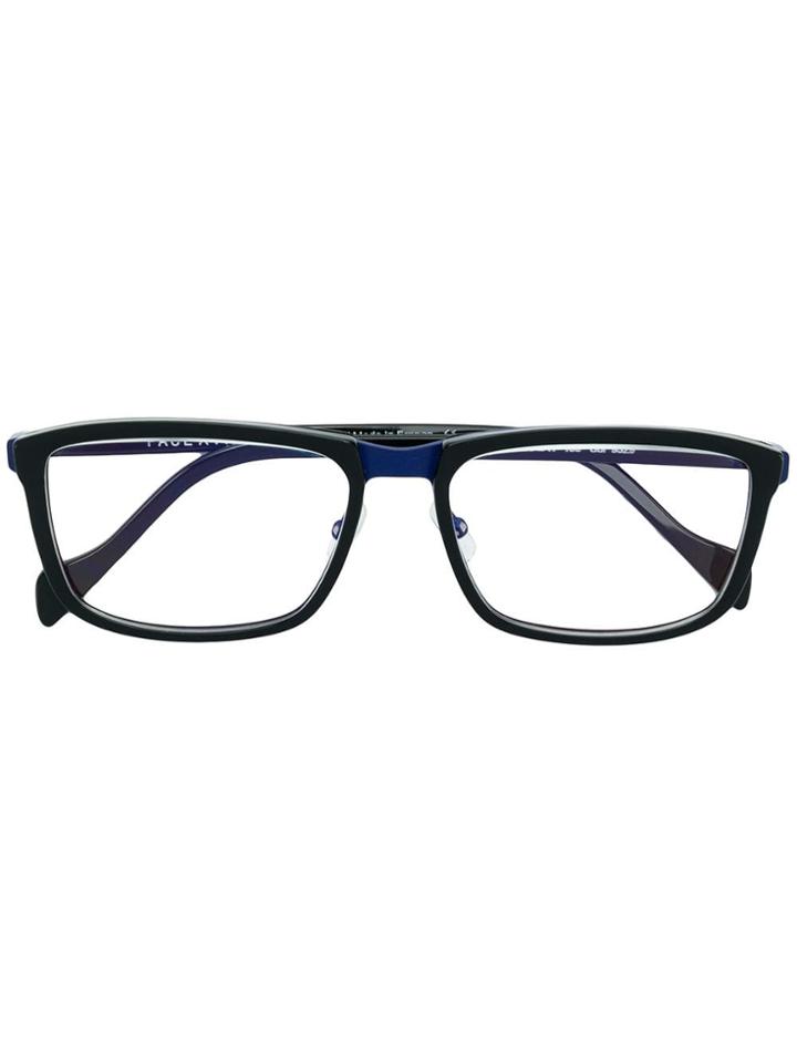 Face À Face Square Shaped Glasses - Black