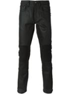 Belstaff Slim Fit Biker Jeans, Men's, Size: 33, Black, Cotton/spandex/elastane