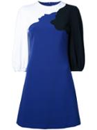 Vivetta Colour Block Dress, Women's, Size: 38, Blue, Polyester/viscose/cotton/spandex/elastane
