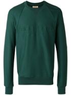 Burberry - Crew Neck Sweatshirt - Men - Cotton/viscose - S, Green, Cotton/viscose