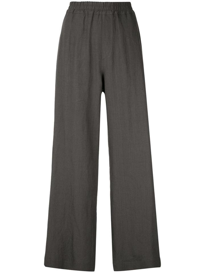 G.v.g.v. Wide Leg Trousers - Grey