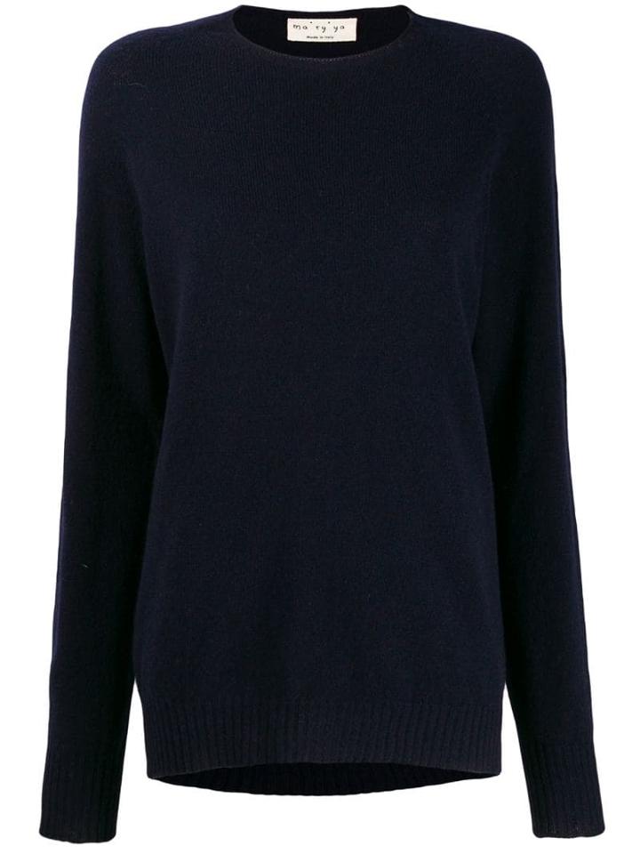 Ma'ry'ya Loose Fit Jumper - Blue