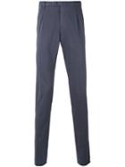 Pt01 - Ville Trousers - Men - Silk/cotton/spandex/elastane - 56, Blue, Silk/cotton/spandex/elastane