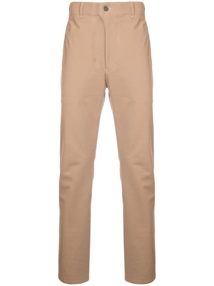 Julien David Slim Fit Chinos - Neutrals