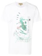 Burberry Bust Print T-shirt - White