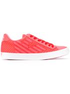 Ea7 Emporio Armani Pride Mesh Sneakers - Pink & Purple