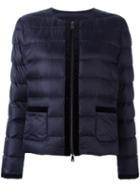 Hogan Padded Jacket, Women's, Size: Xl, Blue, Polyamide/feather Down/cotton
