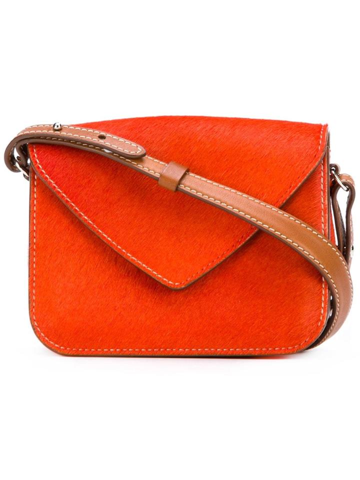 Holland & Holland Small Saddle Bag - Yellow & Orange