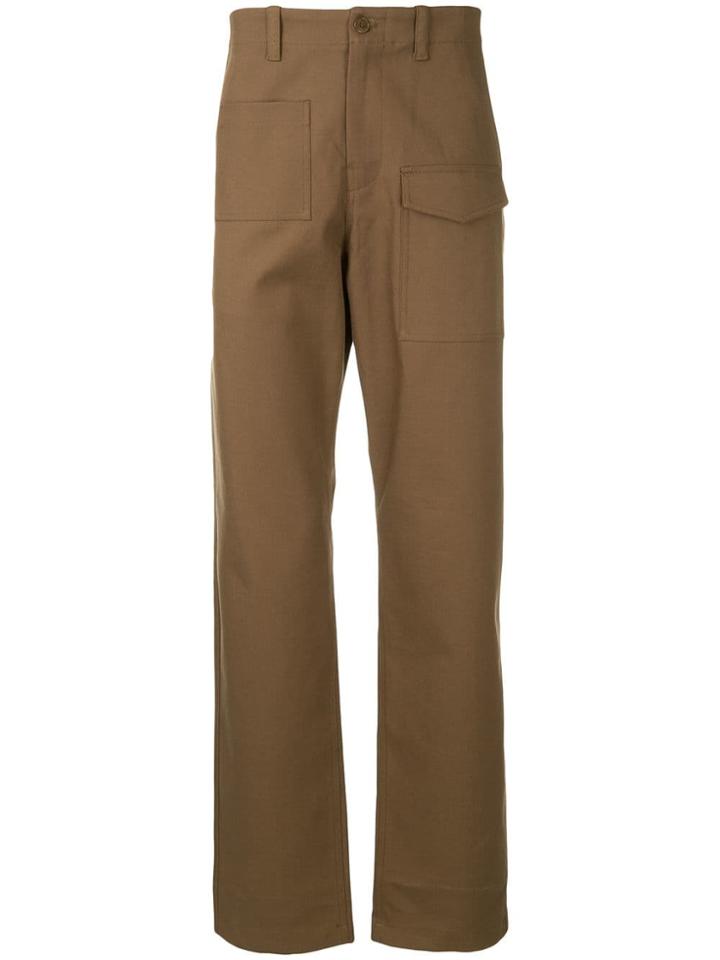 Oamc Combat Trousers - Brown