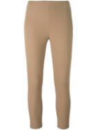 Joseph Cropped Trousers, Women's, Size: 44, Nude/neutrals, Viscose/cotton/spandex/elastane