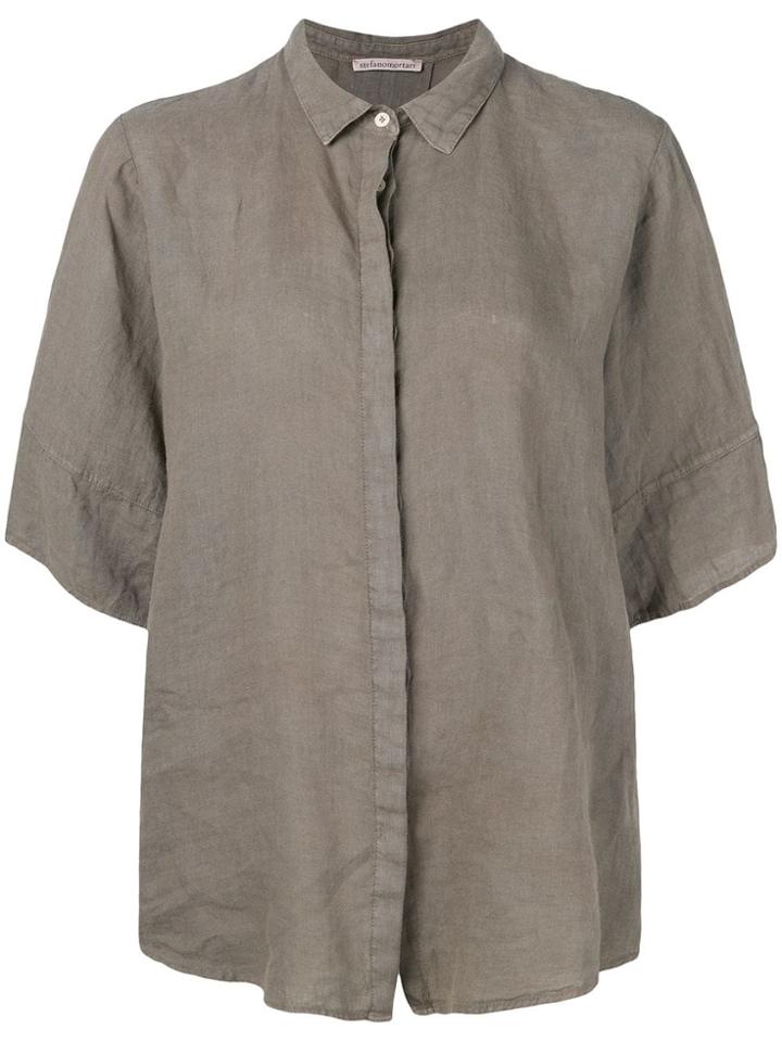 Stefano Mortari Poplin Shirt - Green