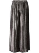 Christopher Kane - Pleated Trousers - Women - Silk/polyester - 42, Women's, Grey, Silk/polyester