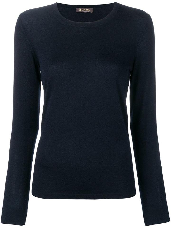 Loro Piana Knitted Top - Blue