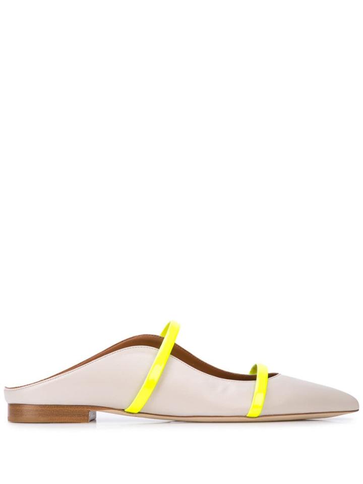 Malone Souliers Maureen Flats - Grey