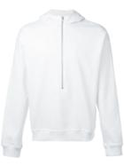 Futur - Zipped Neck Hoodie - Men - Cotton - L, White, Cotton