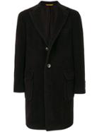 Canali Single Breasted Coat - Black
