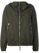 Marni Drawstring Bomber Jacket, Women's, Size: 40, Green, Cotton/polyamide