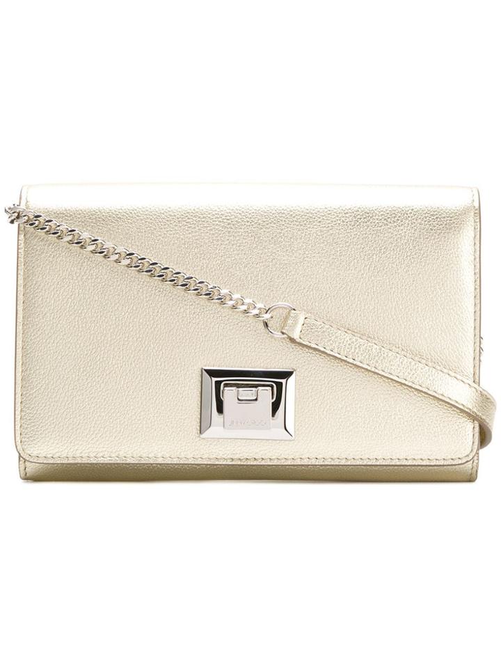 Jimmy Choo Grainy Cross-body Bag - Gold
