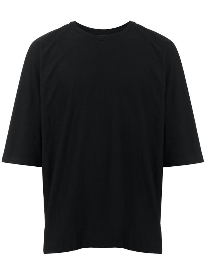 Homme Plissé Issey Miyake Crew-neck T-shirt - Black