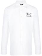Raf Simons Heroes Chest Logo Shirt - White
