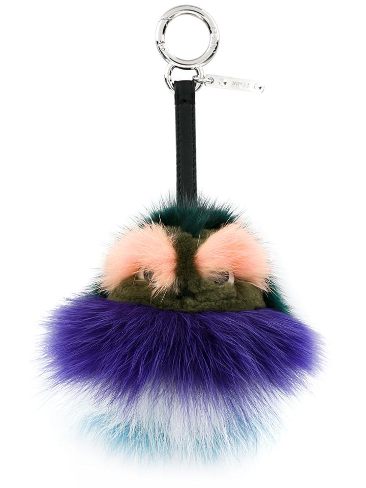 Fendi Kid Bag Charm - Pink & Purple