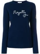 Bella Freud Royalty Sweater - Blue