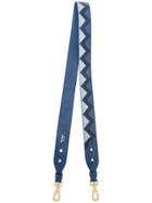 Prada Zig-zag Patterned Bag Strap - Blue