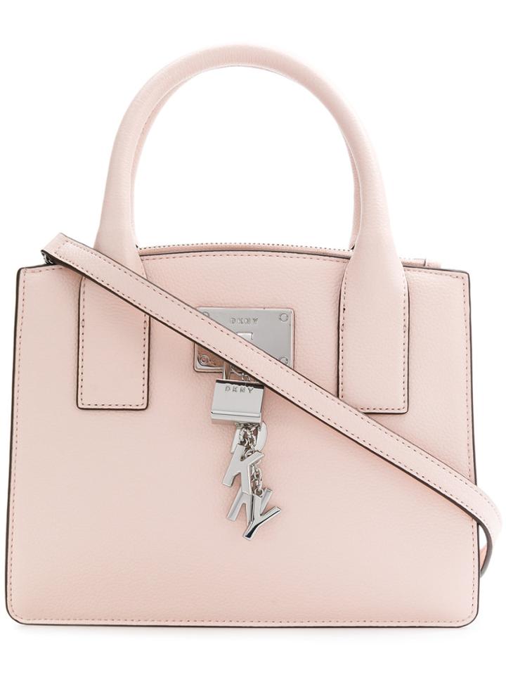 Donna Karan Small Tote - Pink & Purple