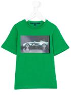 Aston Martin Kids - Photographic Print T-shirt - Kids - Cotton - 12 Yrs, Green