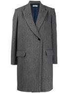 Zadig & Voltaire Fitted Single-breasted Coat - Grey