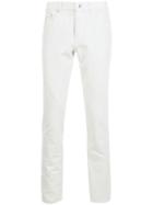 Brunello Cucinelli Slim Fit Jeans, Men's, Size: 56, White, Cotton