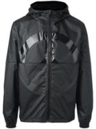 Love Moschino Peace Symbol Windbreaker, Men's, Size: 50, Black, Polyester