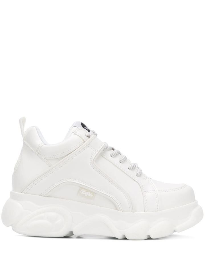 Buffalo Corin Platform Sneakers - White